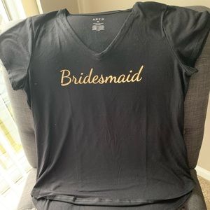 Brand new with tags. Bridesmaid shirt.